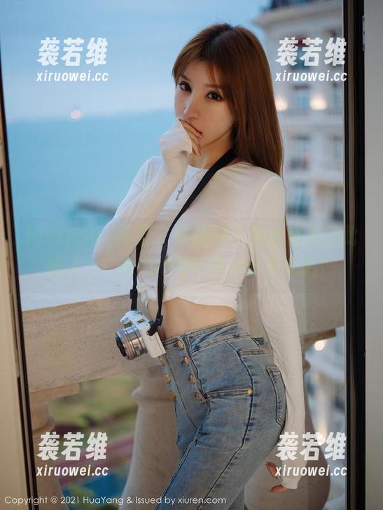 HuaYang花漾 - 知道吗？灰丝竟然如此迷人，玥儿玥er的写真集分享来啦！