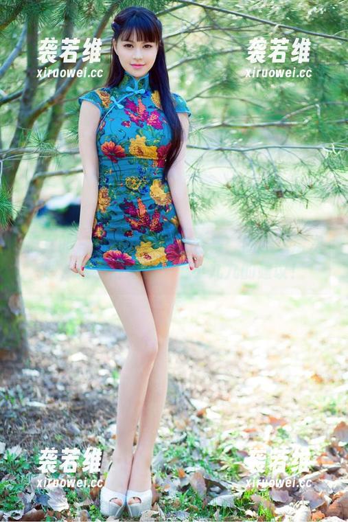 推女郎 - 小九九的睡衣合集：瞧瞧这层次感，恨不得给我一个小九九的建议！