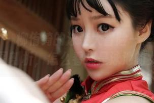 波萝社 – 柳侑绮的泳装大冒险——玉藻前的原图剖析，怎么看都是泳池的女神。