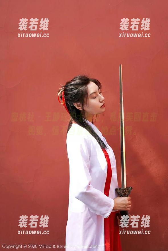 蜜桃社-王静瑶 蜜桃社 - 王静瑶护士造型,私房美图直击视觉,情不自禁想给她点个赞。